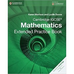 Cambridge IGCSE Mathematics Extended Practice Book