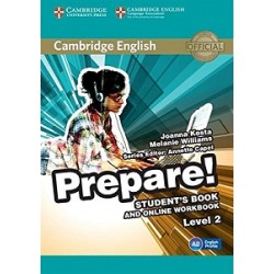 Cambridge English Prepare! Level 2 SB and online WB including Companion for Ukraine