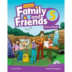 Family and Friends 2nd Edition 5 Class Book with Multi-ROM