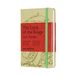 Записник Moleskine Lord of the Rings кишеньковий / Лінійка Салатовий