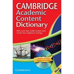 Cambridge Academic Content Dictionary with CD-ROM [Paperback]