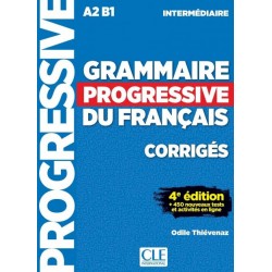 Grammaire Progressive du Francais 4e Edition Intermediaire Corriges