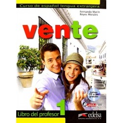 Vente 1 (A1+A2) Libro del profesor + CD audio GRATUITA