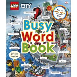 Lego City: Busy Word Book [Hardcover]