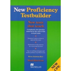 Testbuilder New Proficiency with key