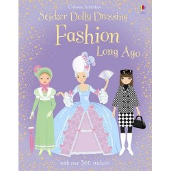 Sticker Dolly Dressing: Fashion Long Ago