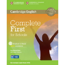 Complete First for Schools SB with answers with CD-ROM