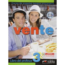 Vente 3 (B2) Libro del profesor + CD audio