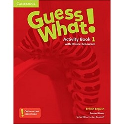 Guess What! Level 1 Activity Book with Online Resources