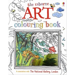 Colouring Book: Art with Stickers