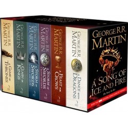 A Song of Ice and Fire Boxed Set (1-6) [Paperback]