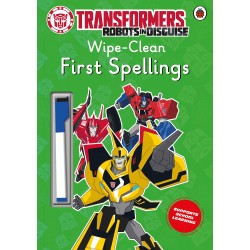 Transformers: Robots in Disguise. Wipe-Clean First Spellings