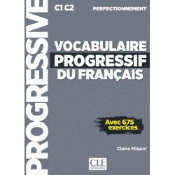 Vocabulaire Progr du Franc 2e Edition perfectionnement C1-C2 Livre + CD audio + Livre-web