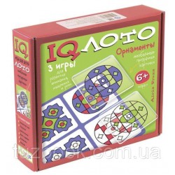 IQ Лото: Орнаменты. Комплект из трех игр (6+)