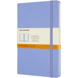 Записник Moleskine Classic середній / Лінійка Блакитна Гортензія