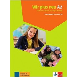 WIR plus neu A2 Trainingsheft mit audio-CD. Зошит для тестів 