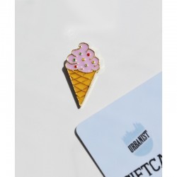 Металлический пин Ice Cream Cone