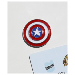 Металлический пин Captain America 