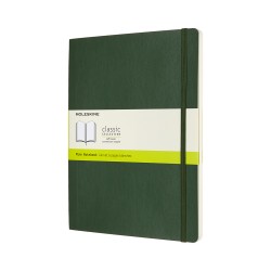 Записник Moleskine Classic великий / Нелінований Миртовий Зелений М’який