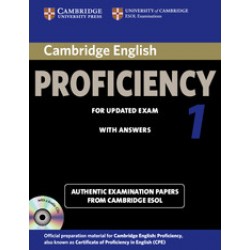 Cambridge English Proficiency 1 Self-study Pack (SB with answers and Audio CDs 2) for update exam