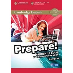 Cambridge English Prepare! Level 4 SB and online WB