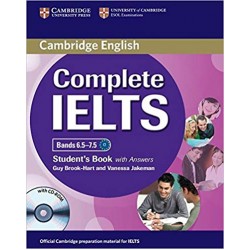 Complete IELTS Bands 6.5-7.5 Student's Book with answers with CD-ROM