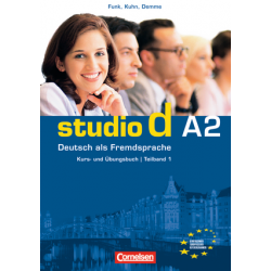 Studio d  A2 Teil 1 (1-6) Kurs- und Ubungsbuch mit CD