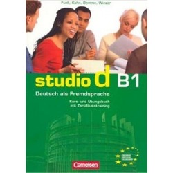 Studio d  B1 (1-12) Kurs- und Ubungsbuch mit CD