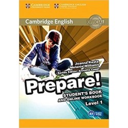 Cambridge English Prepare! Level 1 SB and online WB including Companion for Ukraine