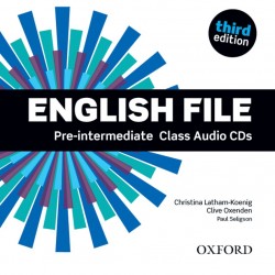 English File  3rd Edition Pre-Intermediate Class Audio CDs (4) 