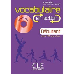 EN ACTION Vocabulaire Debutant  A1/A2 Cahier d'exercices + CD audio