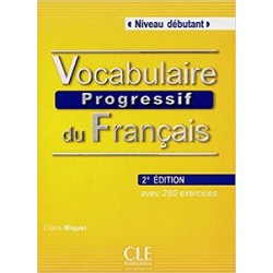 Vocabulaire Progr du Franc 2e Edition Debut Livre + CD audio