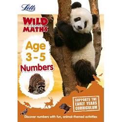 Letts Wild About Maths: Numbers Age 3-5