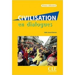 En dialogues Civilisation Debutant Livre + CD