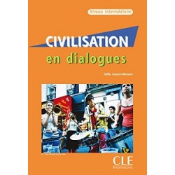 En dialogues Civilisation Intermediaire Livre + CD