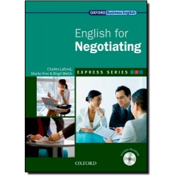 Oxford English for Negotiating SB Pack