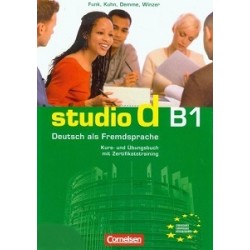 Studio d  B1/2 Kurs- und Ubungsbuch mit CD