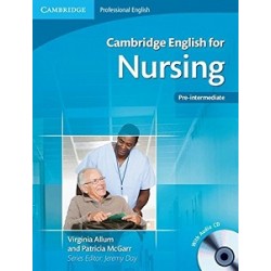 Cambridge English for Nursing Pre-intermediate SB with Audio CD