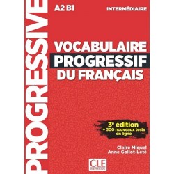 Vocabulaire Progr du Franc 3e Edition Interm Livre + CD + App-web