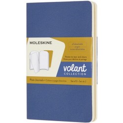 Записники Moleskine Volant (2 шт) кишенькові / Неліновані Незабудка