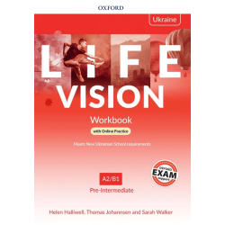 Life Vision Pre-Intermediate: Workbook with Online Practice (Ukrainian Edition)