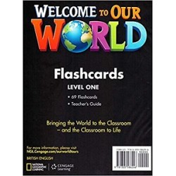 Welcome to Our World 1 Flashcards (pack of 69)