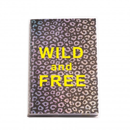 Обложка Блокнот А5 леопардовий 'Wild and Free' Блокнот А5 леопардовий 'Wild and Free'