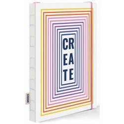Блокнот «Create» кольоровий