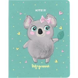 Щоденник шкільний, тверда обкл. PU, Pretty koala