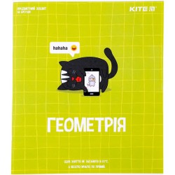 Зошит предметн. 48 арк., кл., софт т.гібр.л, Cat, геометрія