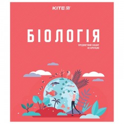 Зошит предметн. 48 арк., кл., софт тач+УФ, Urban, біологія