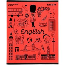 Зошит предметн. 48 арк.,ЛІНІЯ, Англійська мова Зошит предметн. 48 арк.,ЛІНІЯ, Англійська мова