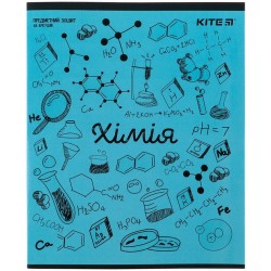 Зошит предметний, ХІМІЯ, 48 аркушів, КЛІТИНКА, Sketch