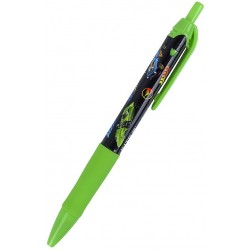 Ручка кулькова, автоматична Hot Wheels, синя, 0,5 мм